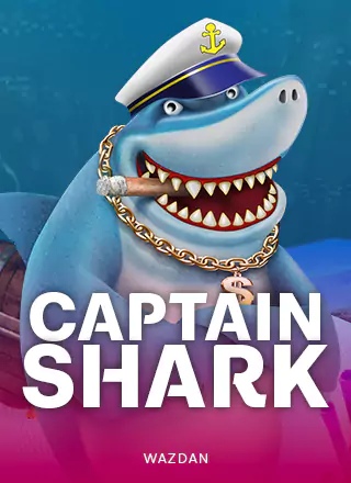 ภาพหน้าปกเกมสล็อต Captain Shark